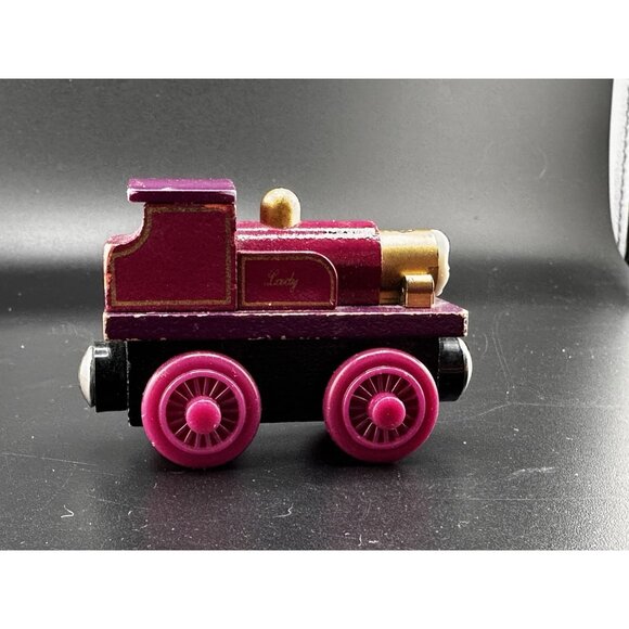 Thomas & Friends Lady Wooden Railway Train Tank Engine Vtg 2000 RARE Edition - Picture 2 of 14